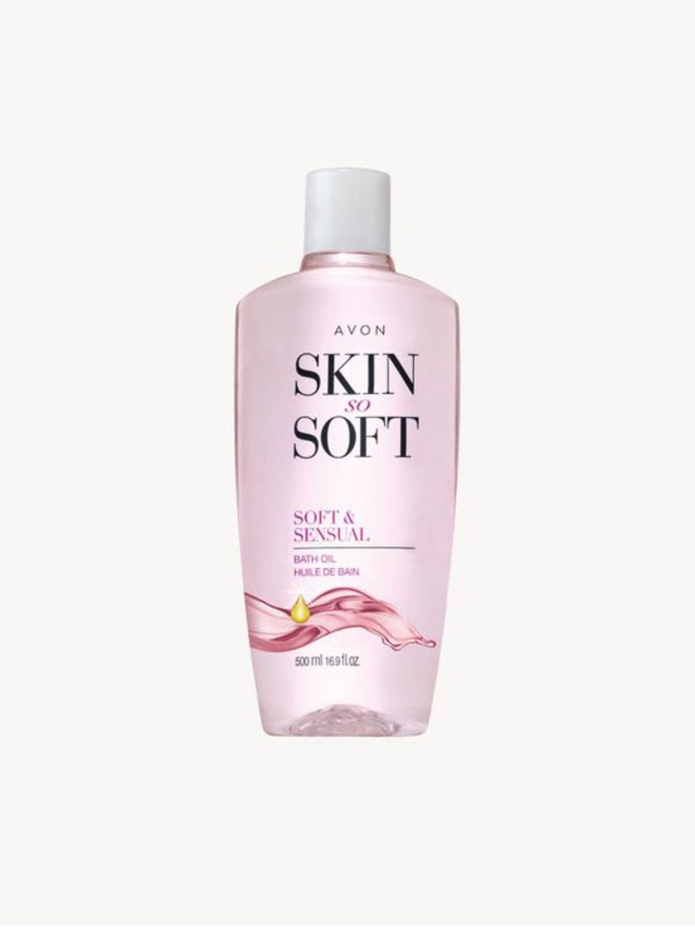 Avon Skin So Soft Soft & Sensual Bath Oil - Light Pink